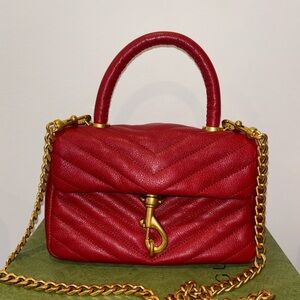 Rebecca Minkoff Red & Gold Bag